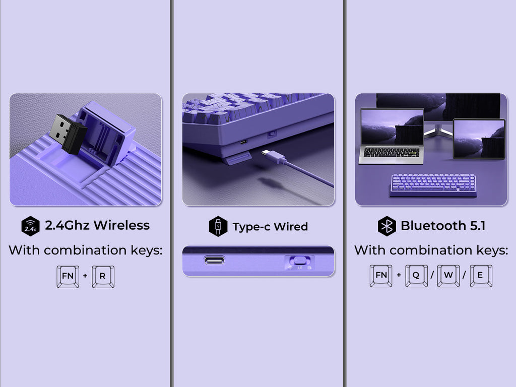 JadeStone Mechanical Keyboard With IMD-Tech Keycaps