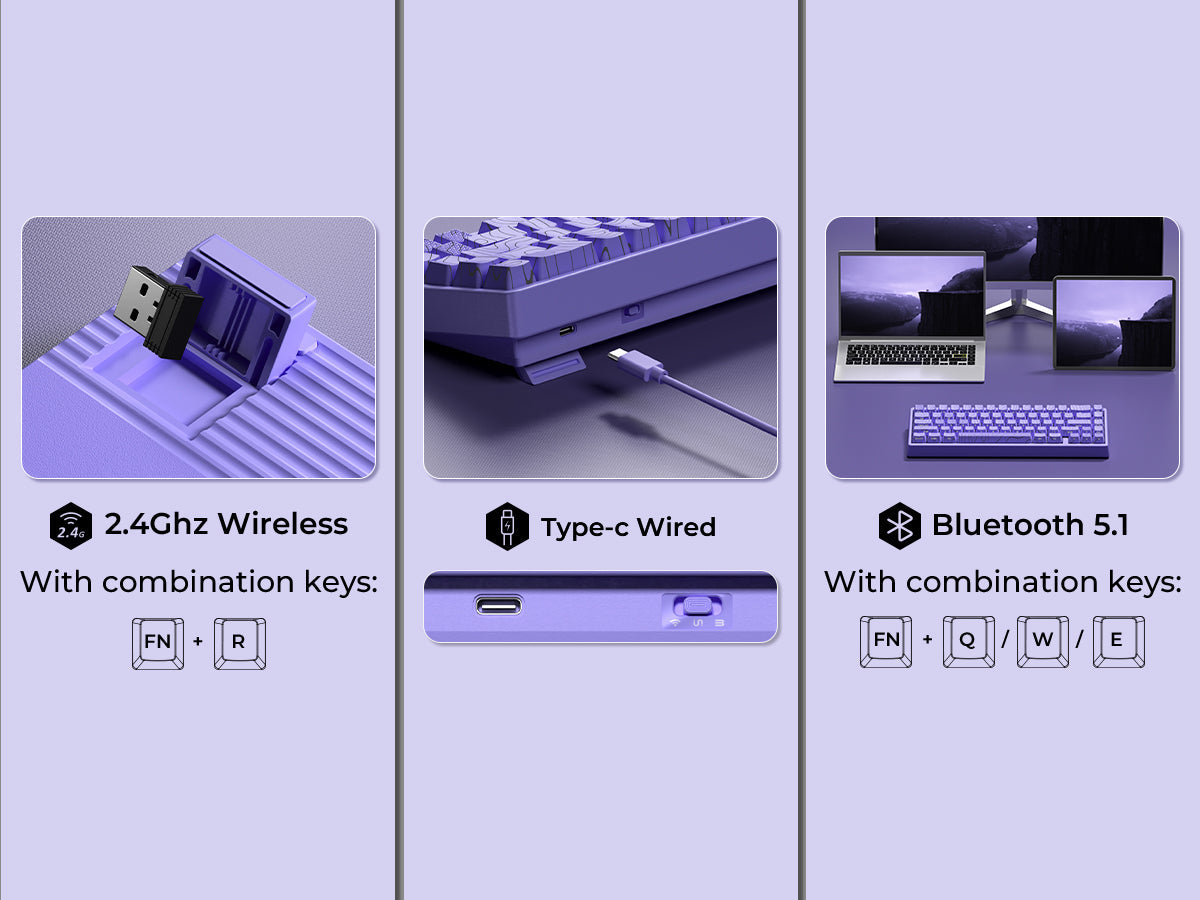 JadeStone Mechanical Keyboard With IMD-Tech Keycaps