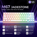 JadeStone Mechanical Keyboard With IMD-Tech Keycaps