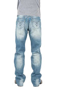 Men's Diamond Stitch Bootcut Jeans