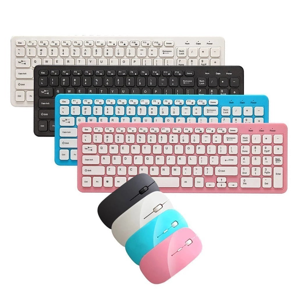 Wireless Keyboard Mouse Set
