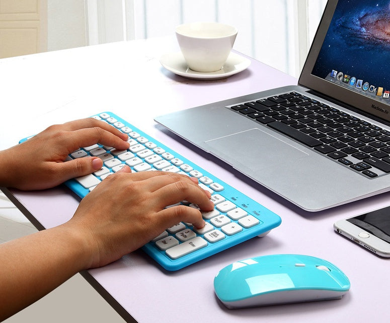 Wireless Keyboard Mouse Set