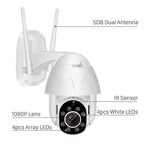 360° Night Vision Security Camera