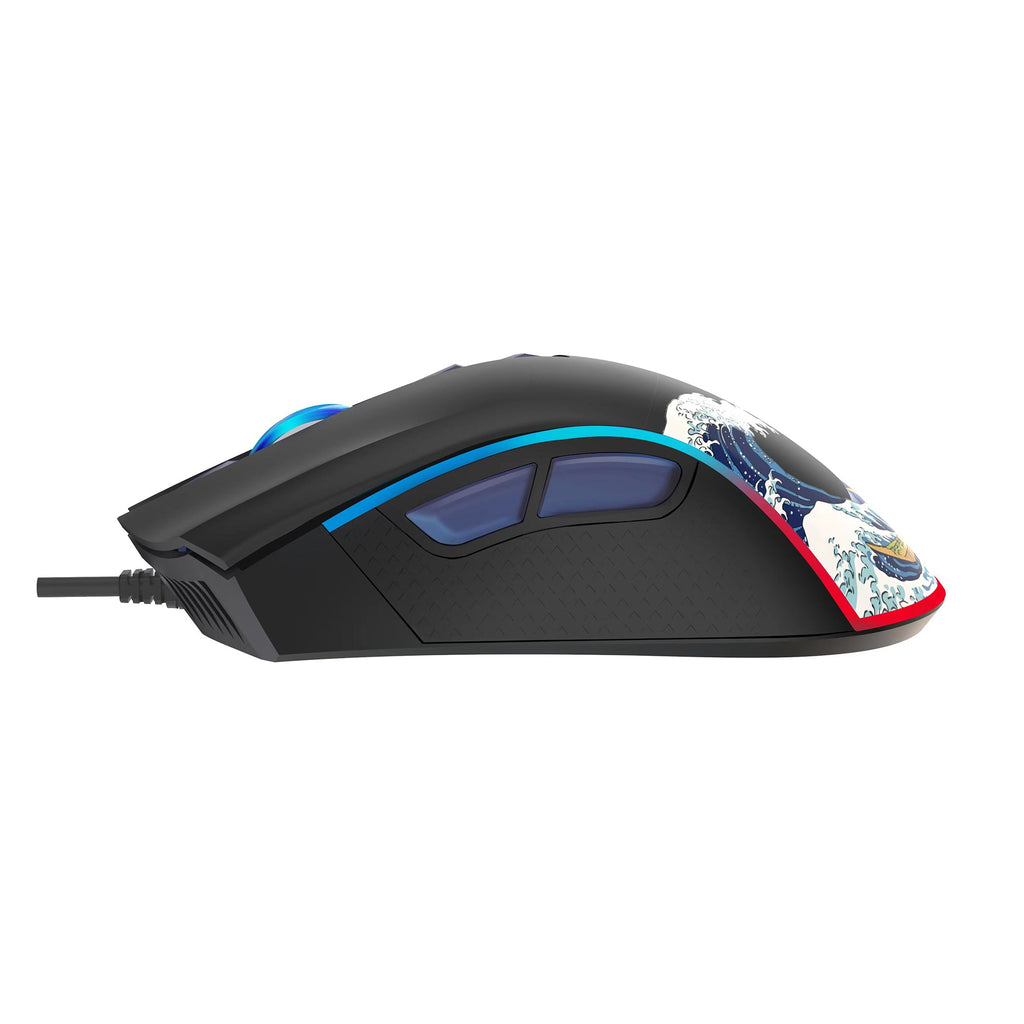 XVX G705 Kanagawa Themed Gaming Mouse™ (Wired)