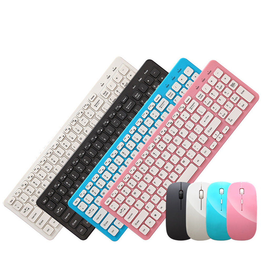 Wireless Keyboard Mouse Set