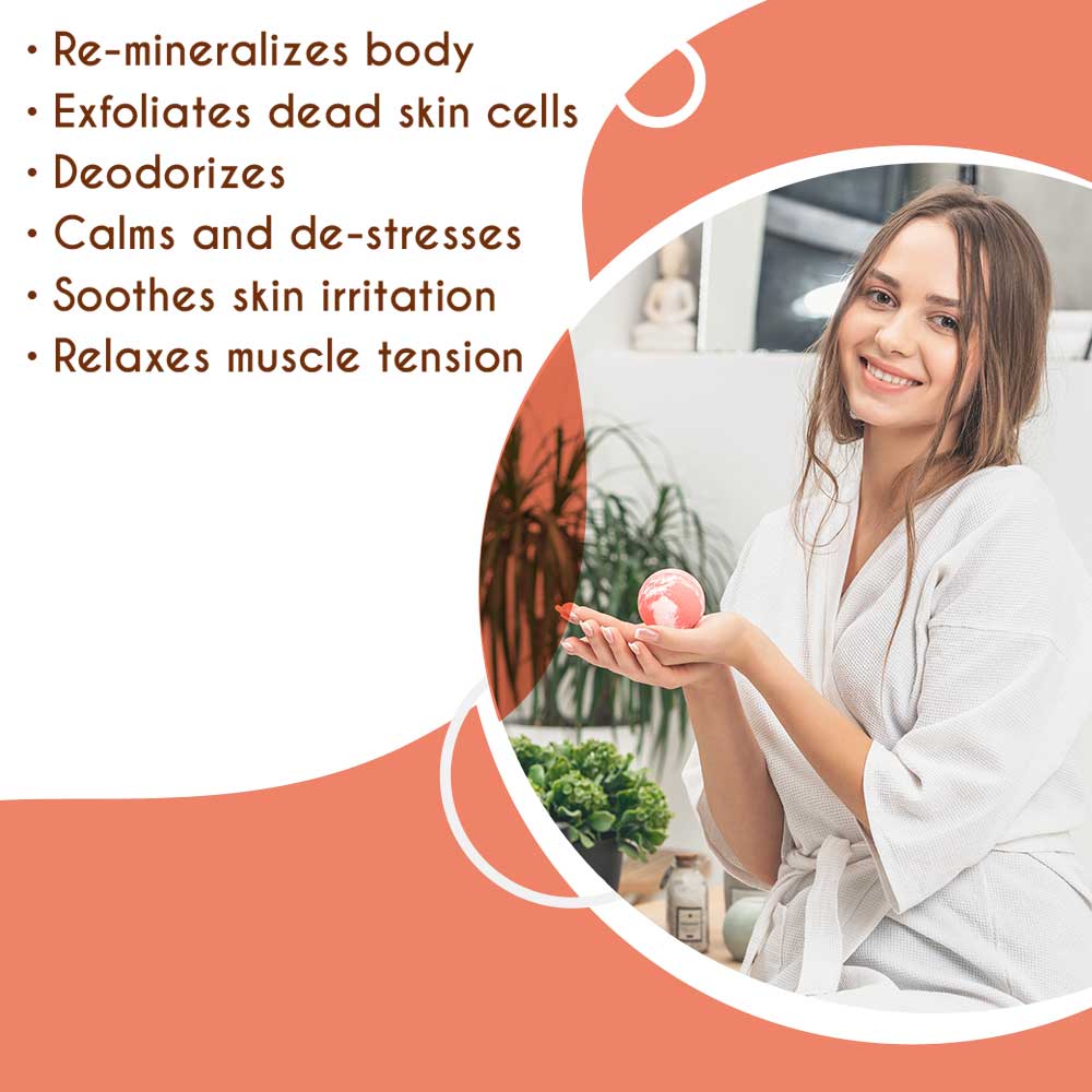 Himalayan Pink Salt Bath Ball