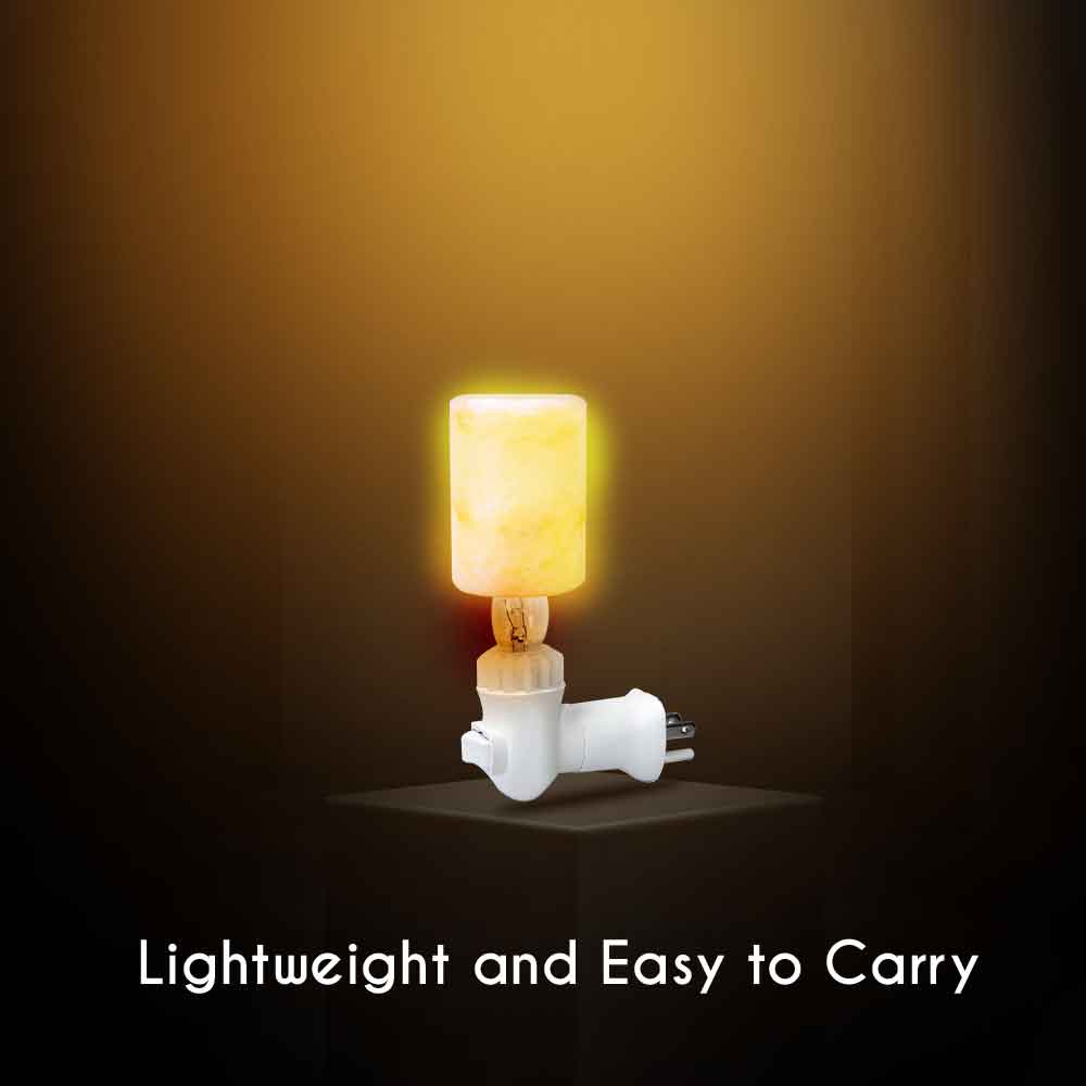 Pride of India Crystal Salt Night Lamp