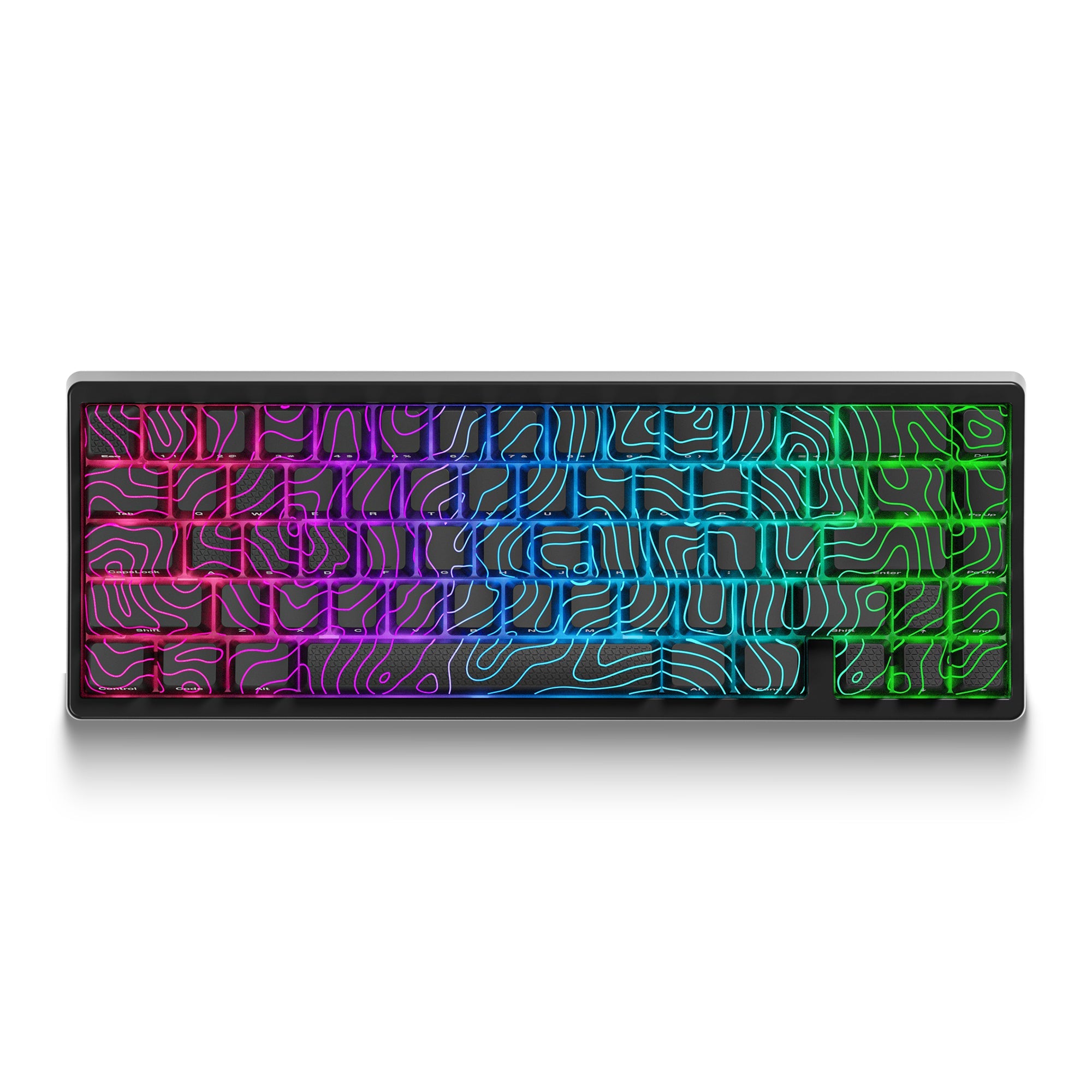 XVX M67 JadeStone Mechanical Keyboard (Interstellar Black)