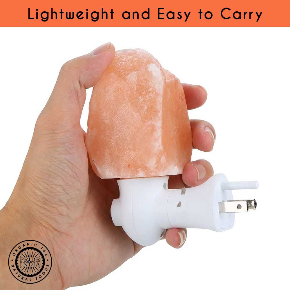 Pride of India Crystal Salt Night Lamp