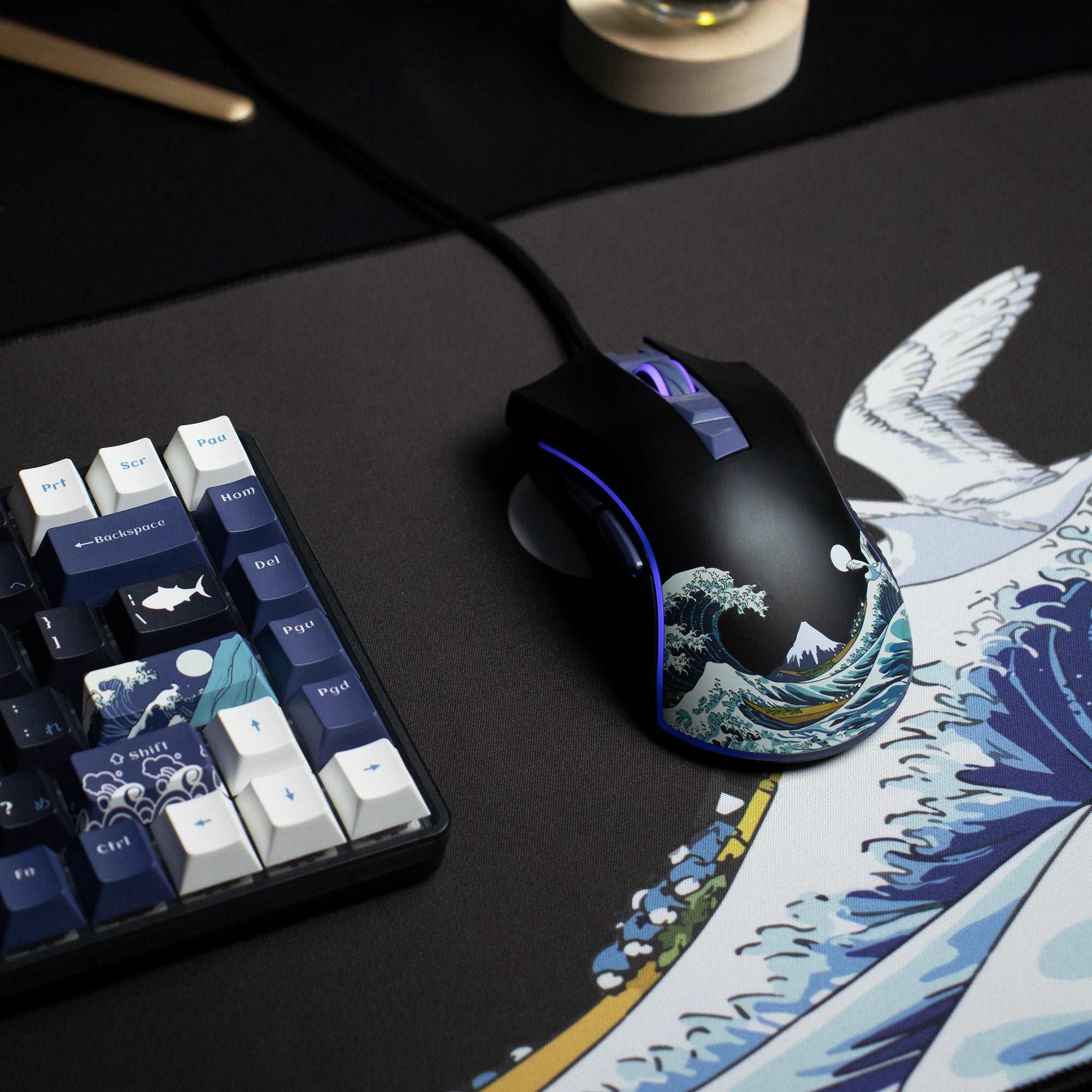 XVX G705 Kanagawa Themed Gaming Mouse™ (Wired)