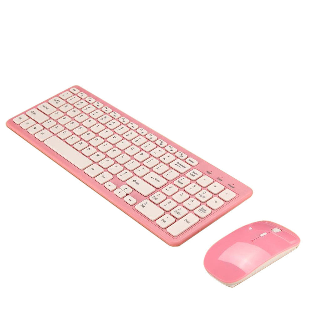Wireless Keyboard Mouse Set