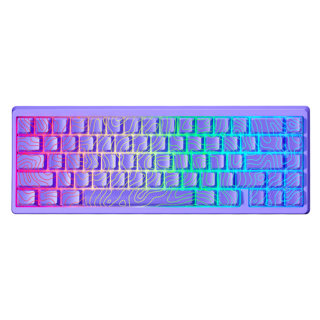 XVX M67 JadeStone Mechanical Keyboard (Interstellar Black)