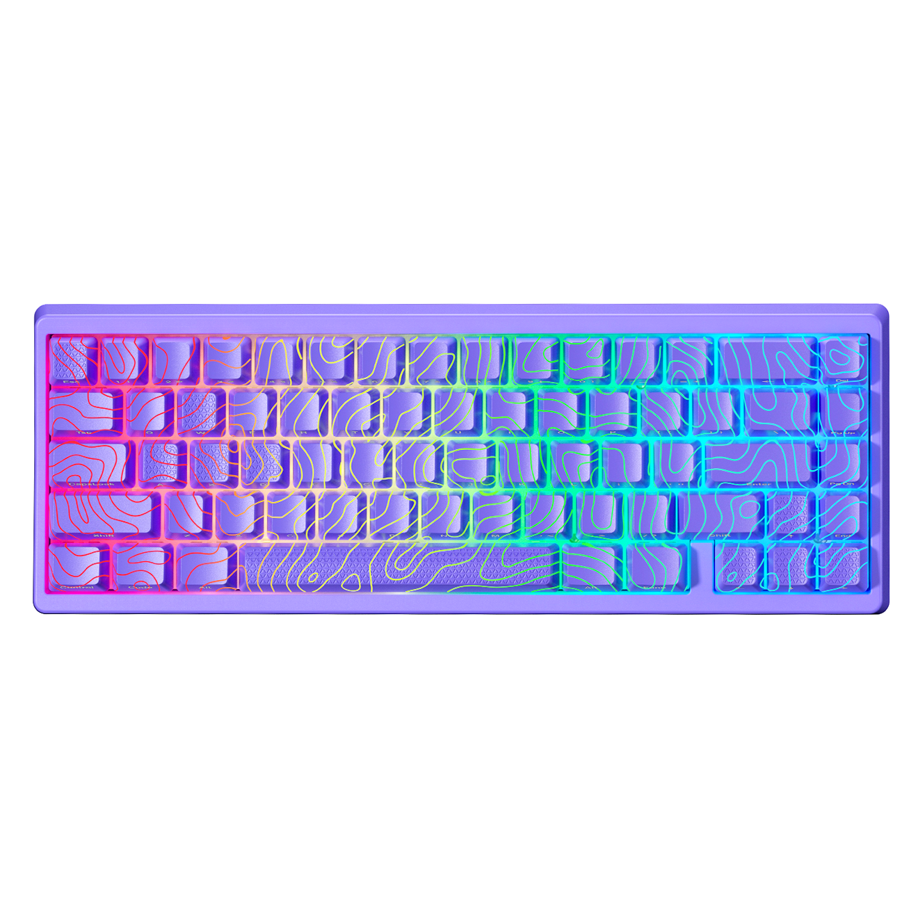 XVX M67 JadeStone Mechanical Keyboard (Interstellar Black)