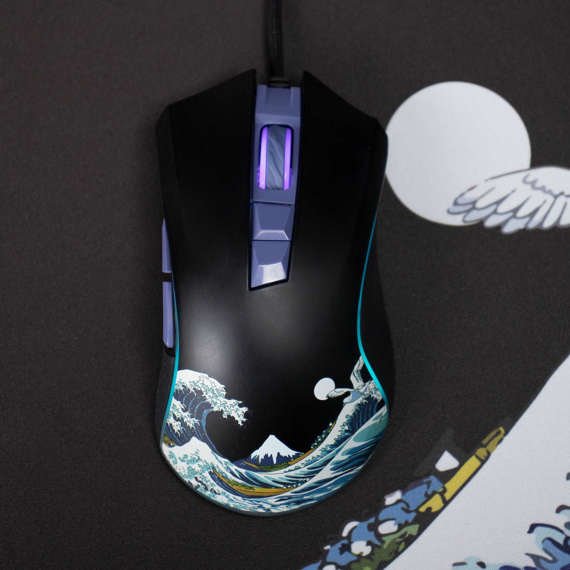 XVX G705 Kanagawa Themed Gaming Mouse™ (Wired)
