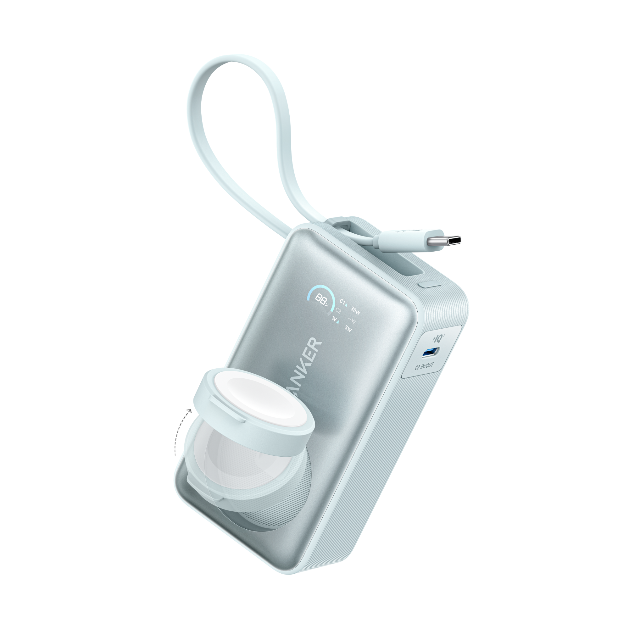 Anker MagGo Power Bank (10K, 35W, For Apple Watch