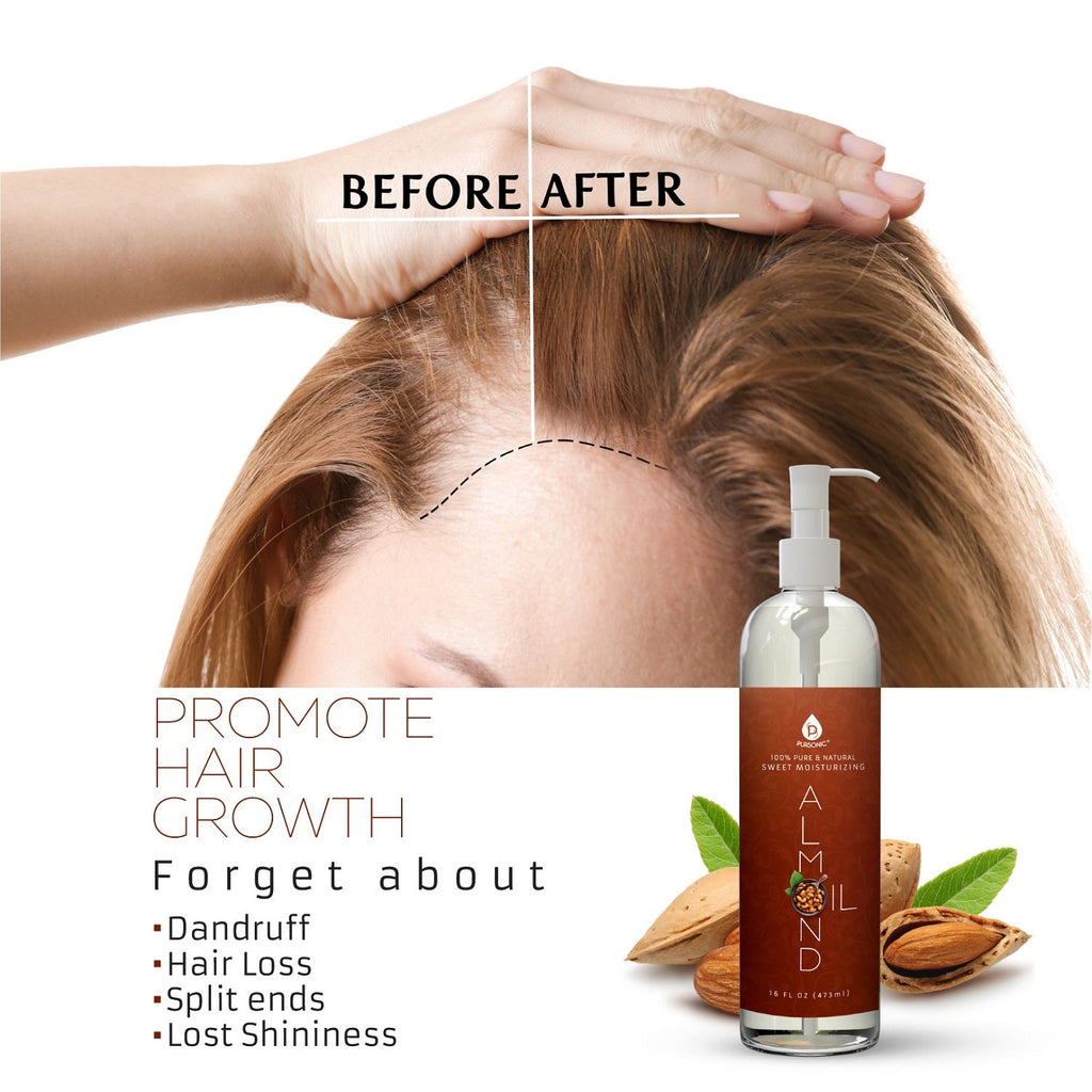 100% Pure & Natural Sweet Almond Oil 16 Oz.™
