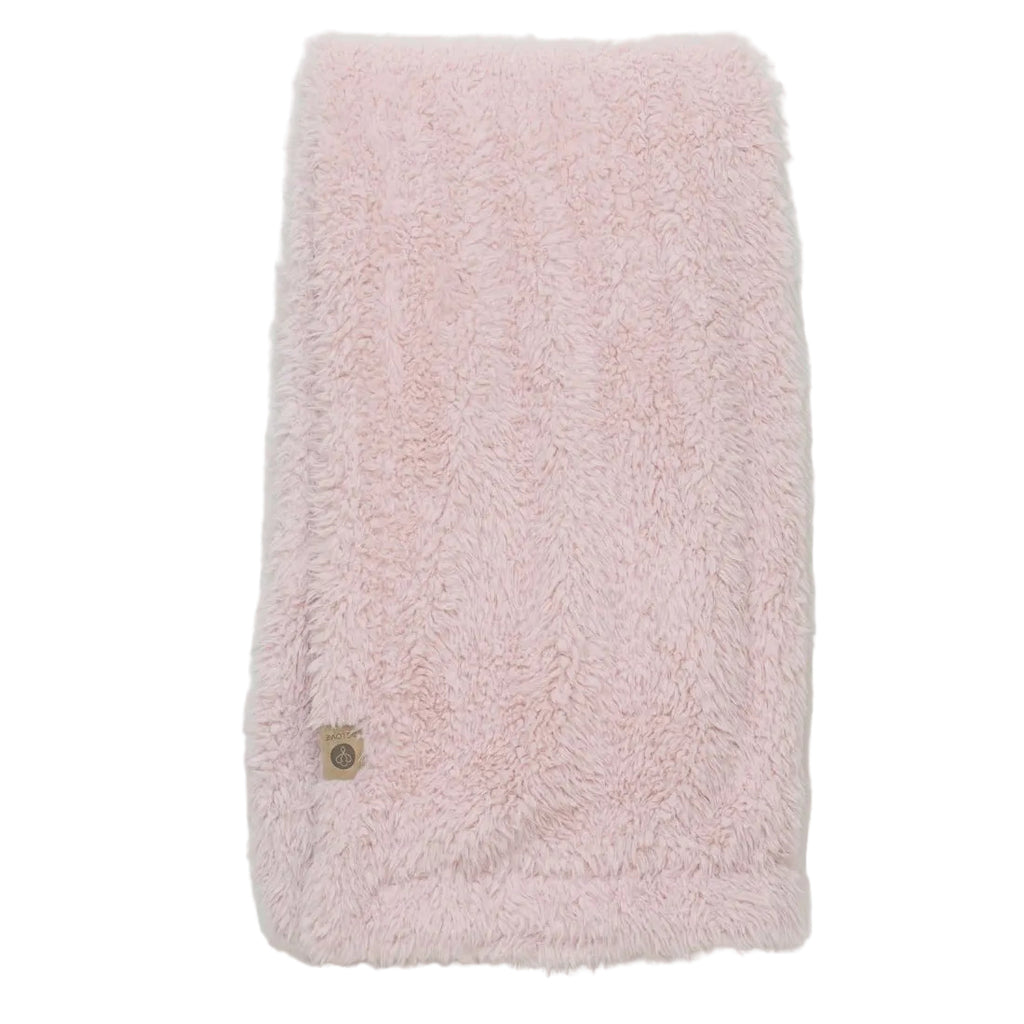 ANGEL PLUSH BLANKET | BIG - DUSTY PINK