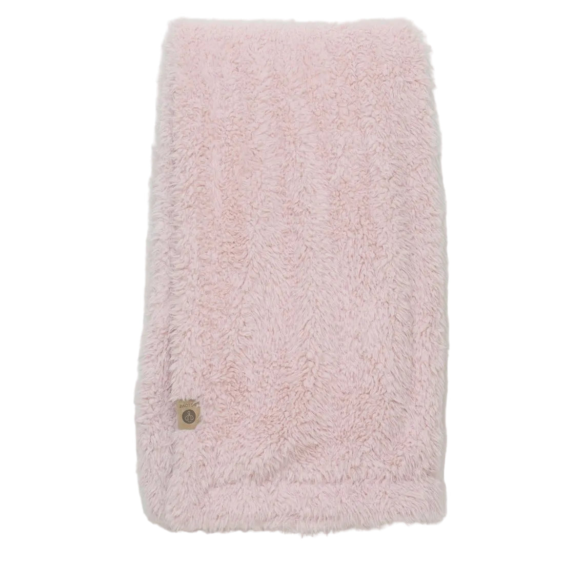 ANGEL PLUSH BLANKET | BIG - DUSTY PINK