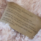 ANGEL PLUSH BLANKET | BIG - DUSTY PINK