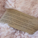 ANGEL PLUSH BLANKET | LITTLE - DUSTY PINK