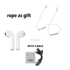 Wireless Bluetooth Earphone Earbuds Head With Mic with Cable