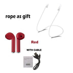 Wireless Bluetooth Earphone Earbuds Head With Mic with Cable