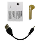 Wireless Bluetooth Earphone Earbuds Head With Mic with Cable