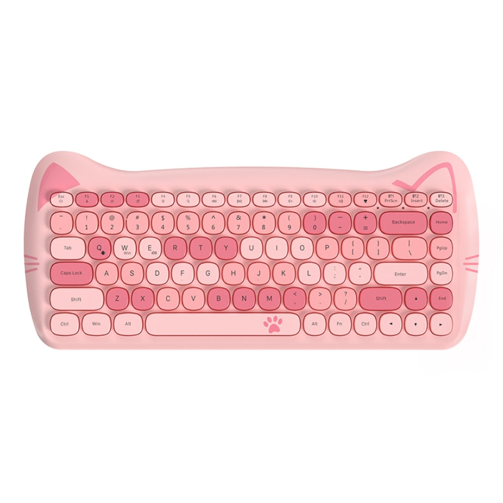 Cat Wireless Keyboard Mouse