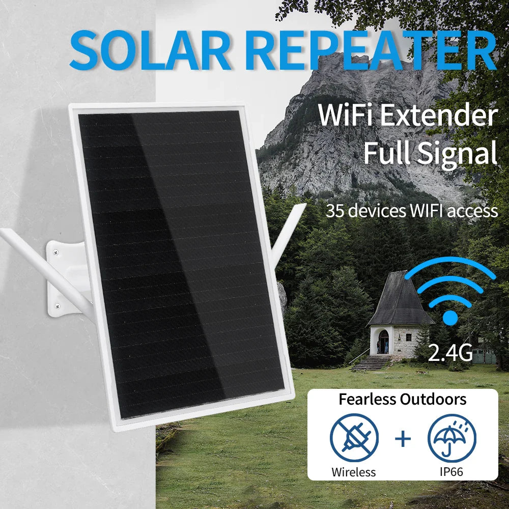 Solar Dual Band WiFi Repeater