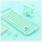 Cat Wireless Keyboard Mouse