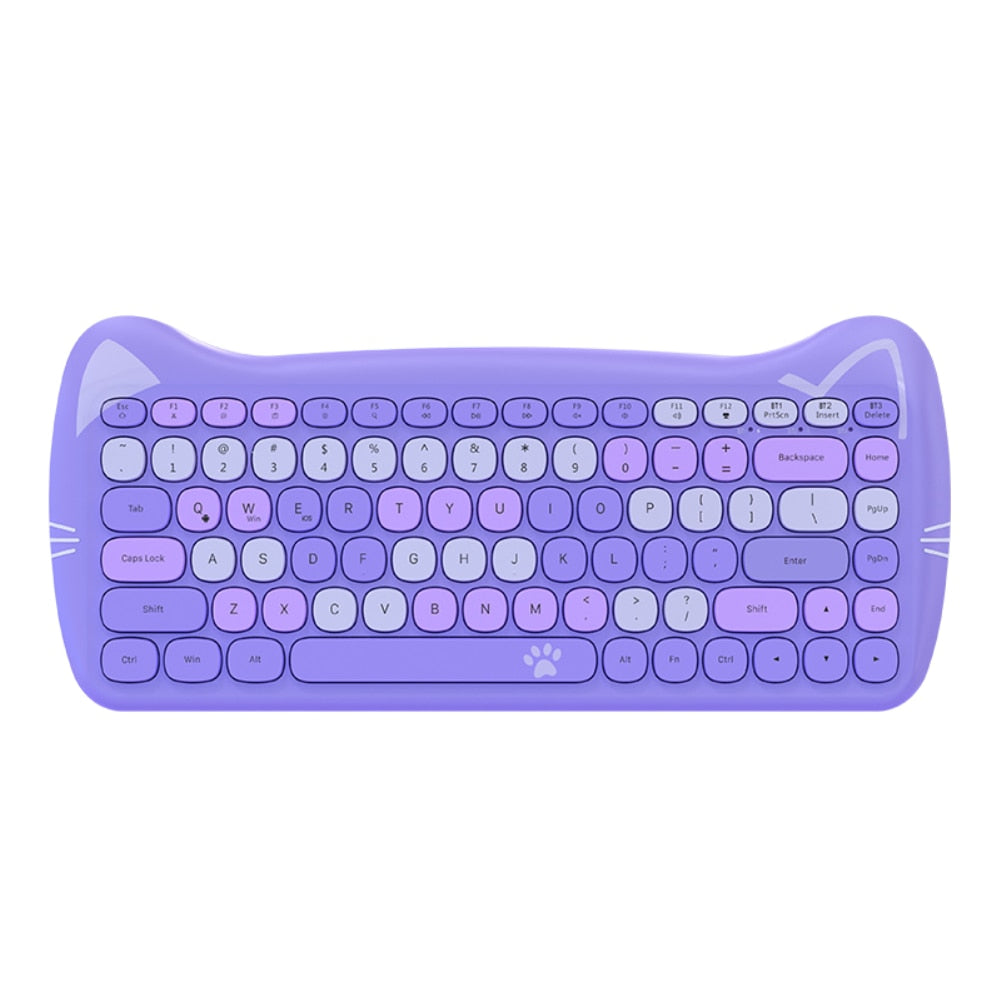 Cat Wireless Keyboard Mouse