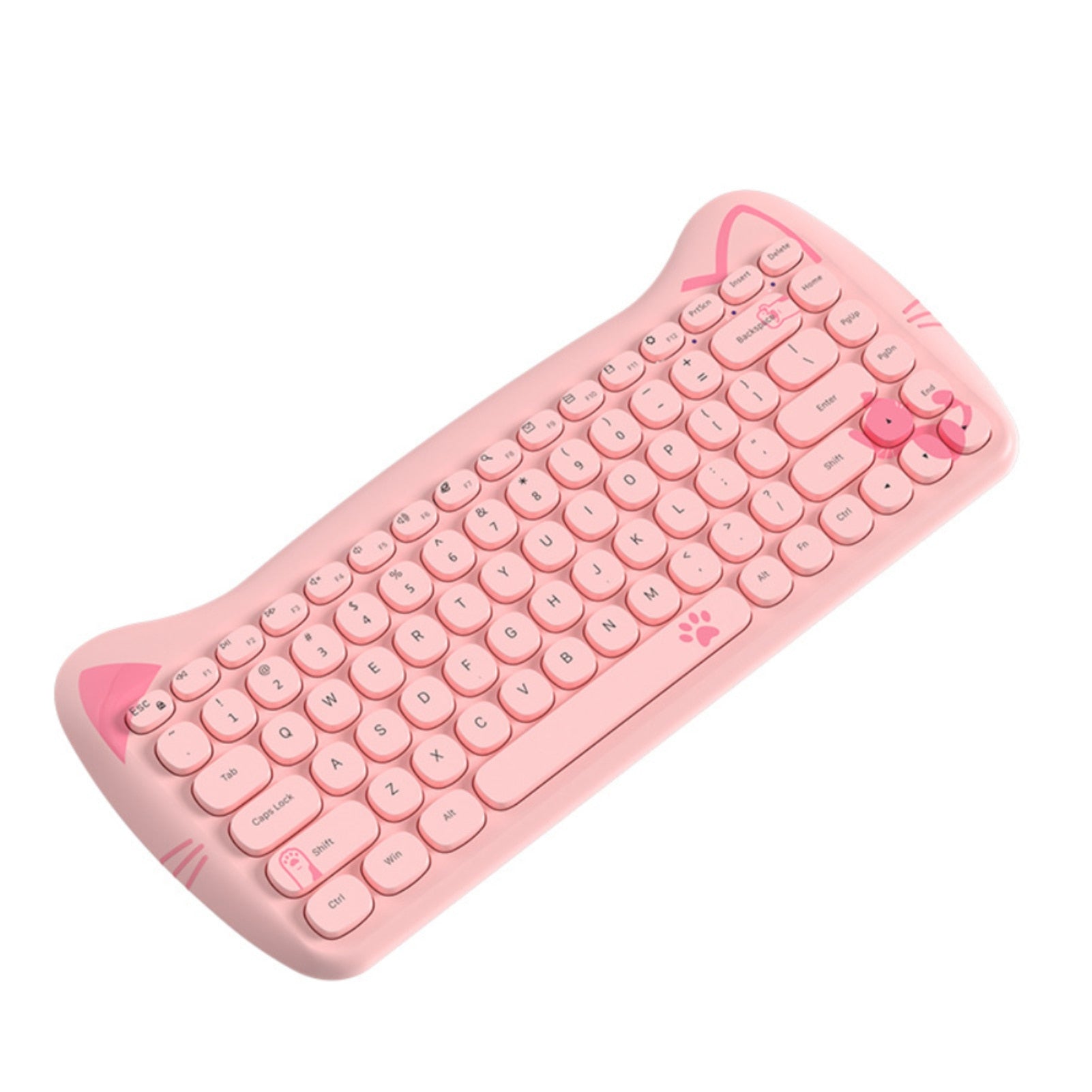 Cat Wireless Keyboard Mouse