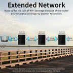 Solar Dual Band WiFi Repeater