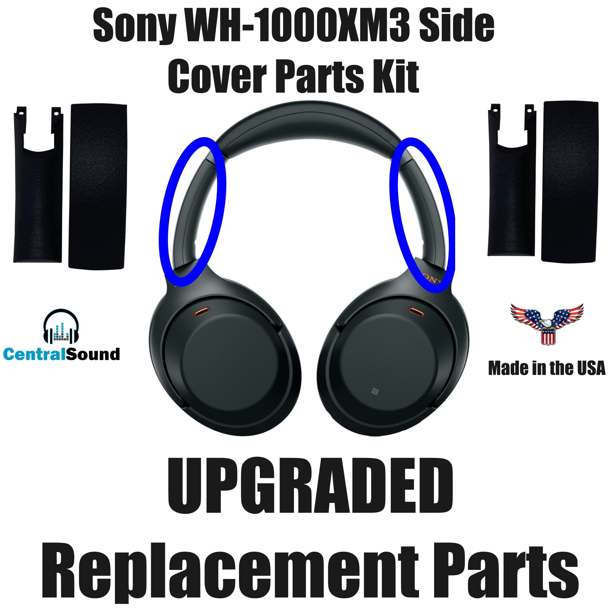 Replacement Side Cover Slider Parts Upgrade Kit
