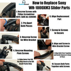 Replacement Side Cover Slider Parts Upgrade Kit