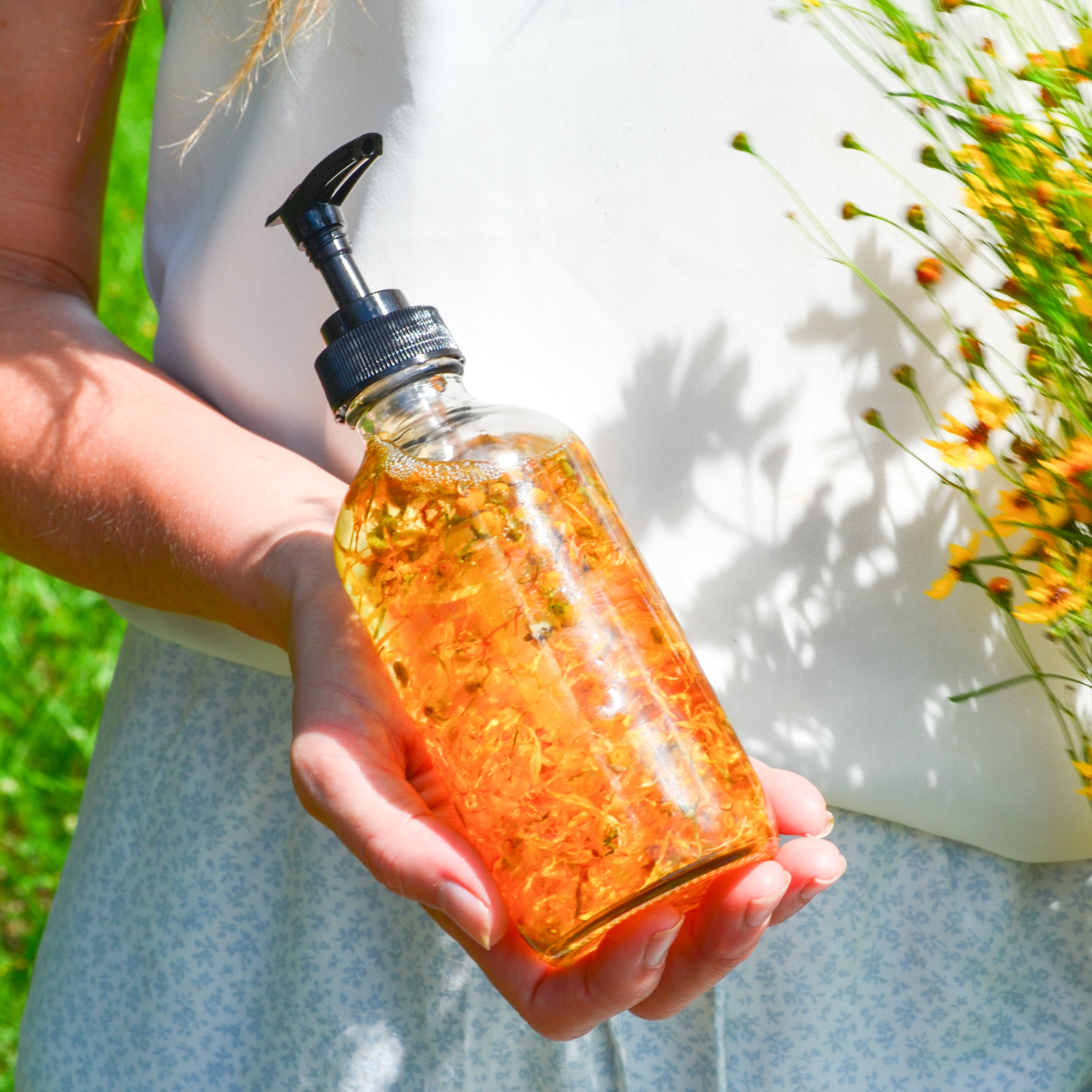 Bare Flower Natural Fragrance-Free Body Oil
