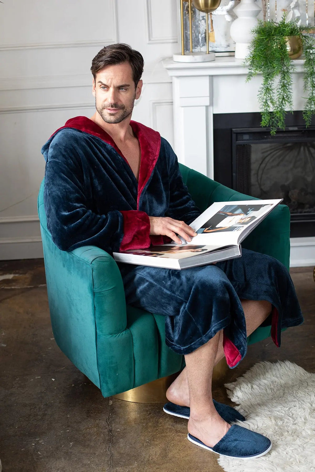 Men’s Robe with Hood