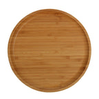 Fine Porcealim Fruit Vase With A10 Inch Bamboo Tray