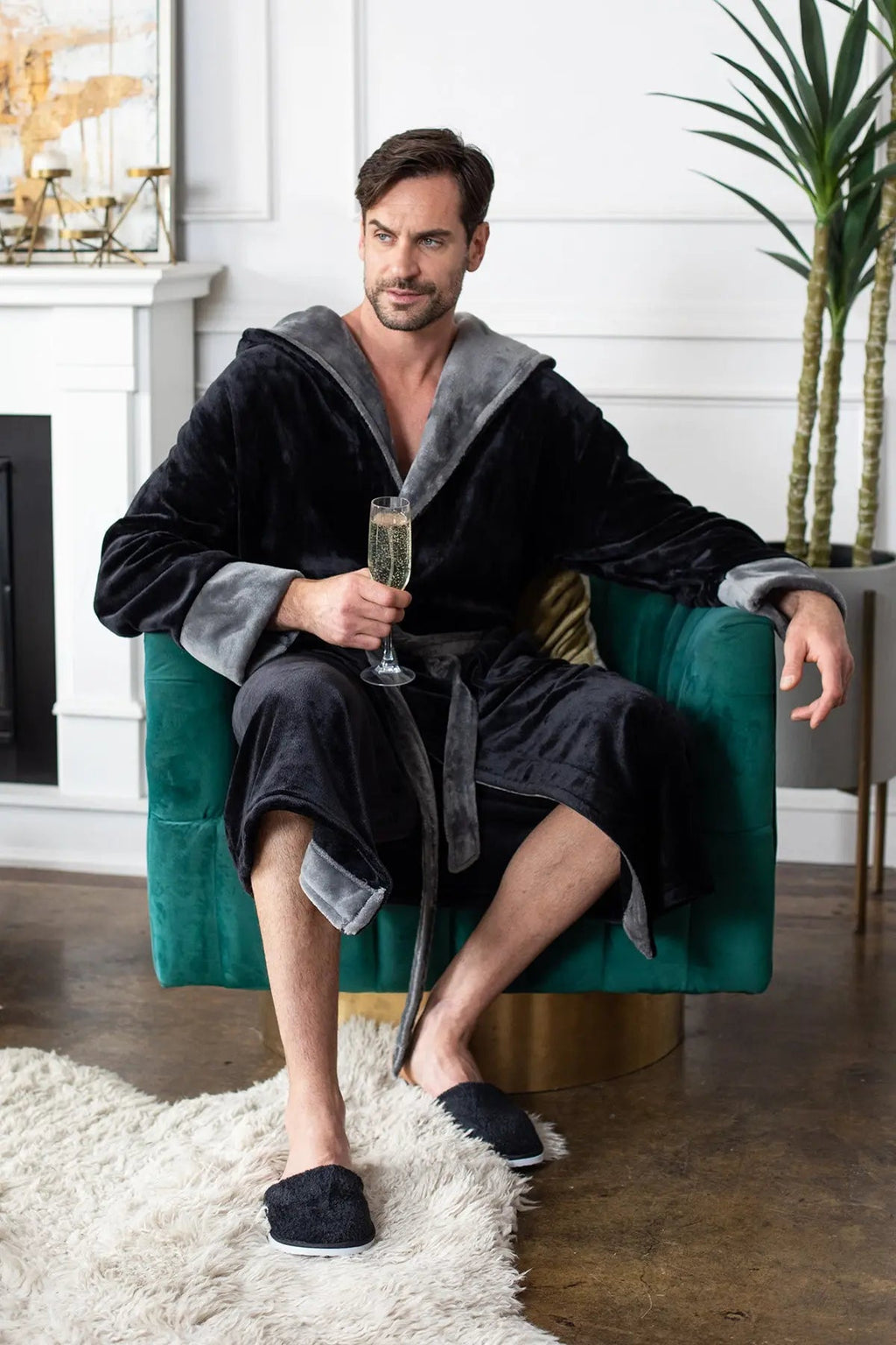 Men’s Robe with Hood