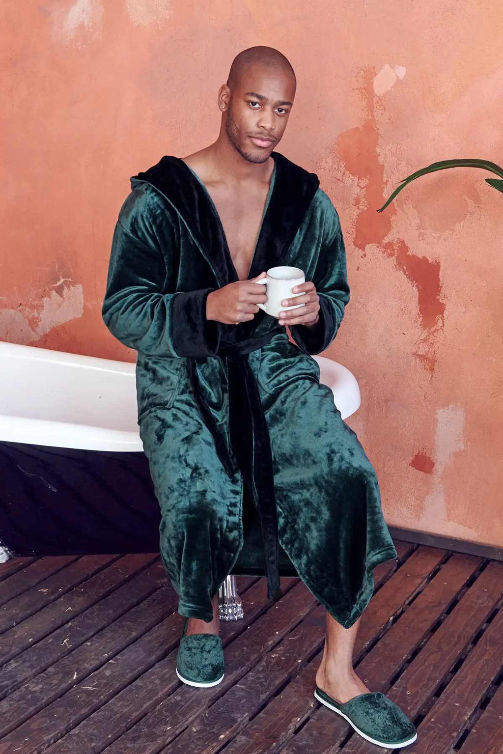 Men’s Robe with Hood
