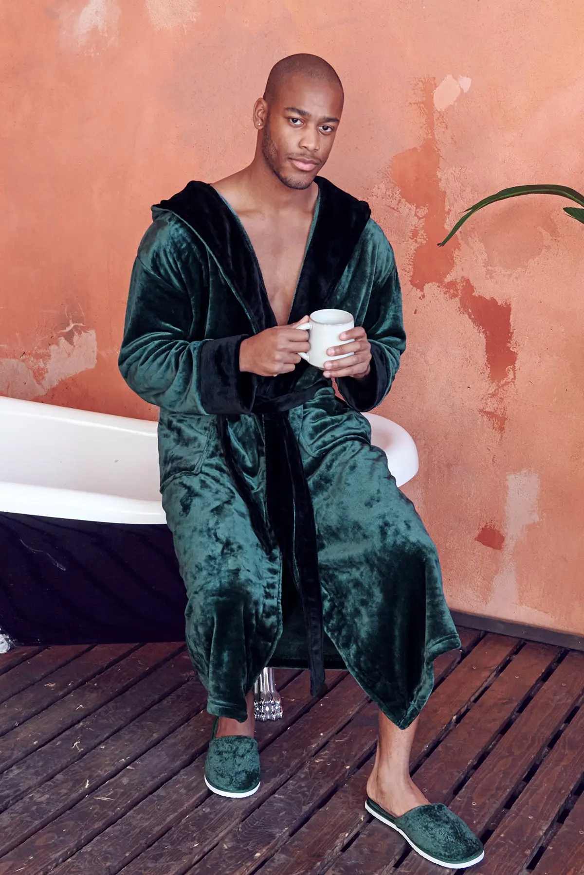 Men’s Robe with Hood