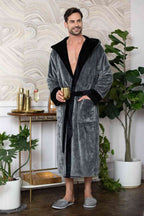 Men’s Robe with Hood