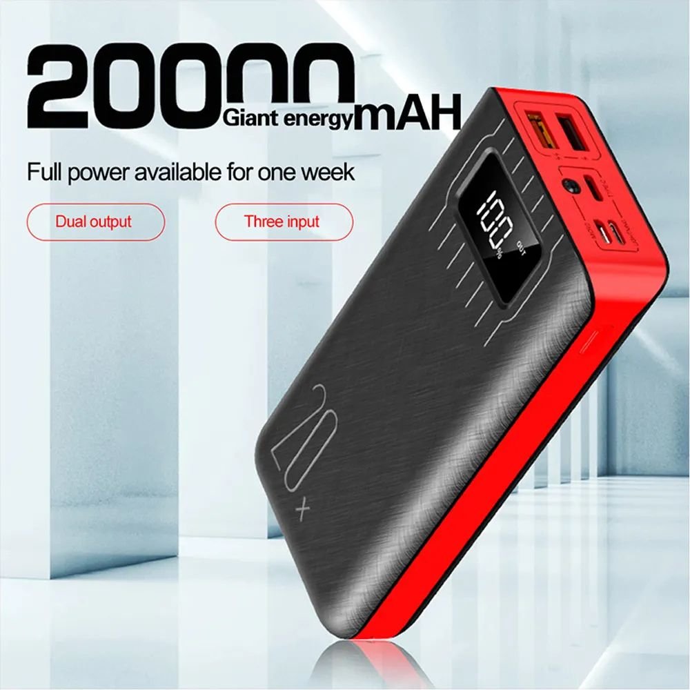 20000mAh External Battery Power Bank