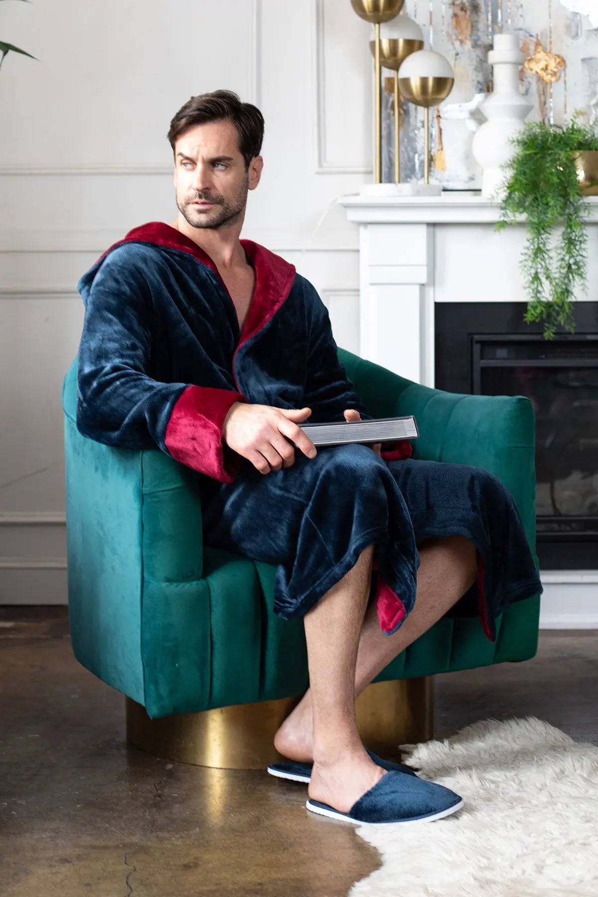 Men’s Robe with Hood