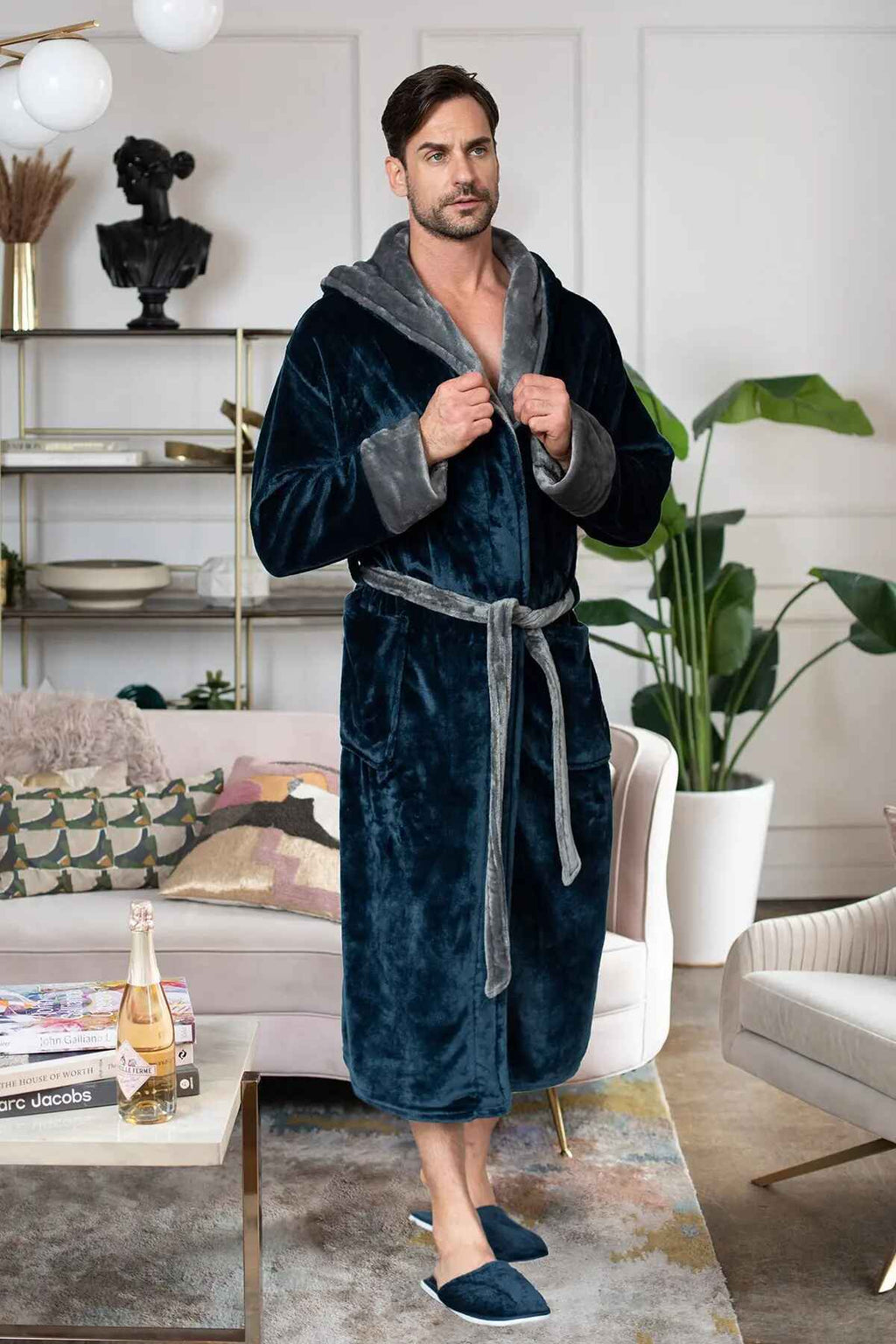 Men’s Robe with Hood