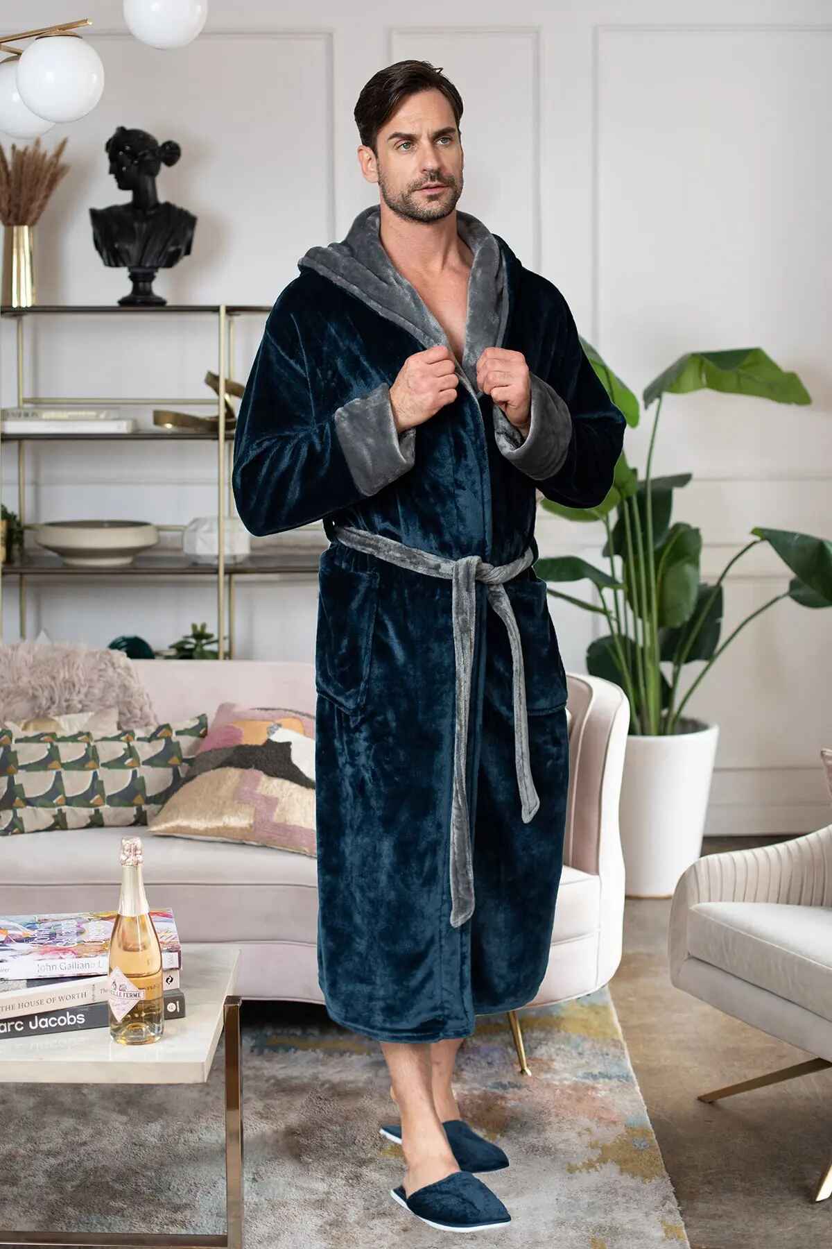 Men’s Robe with Hood