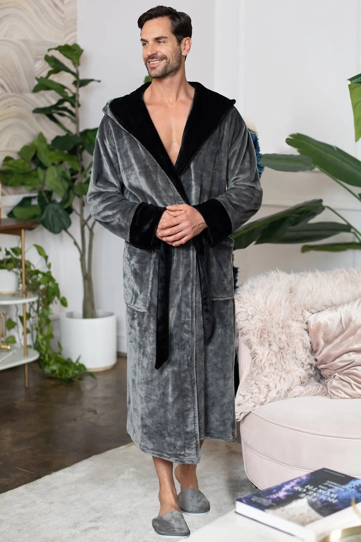 Men’s Robe with Hood