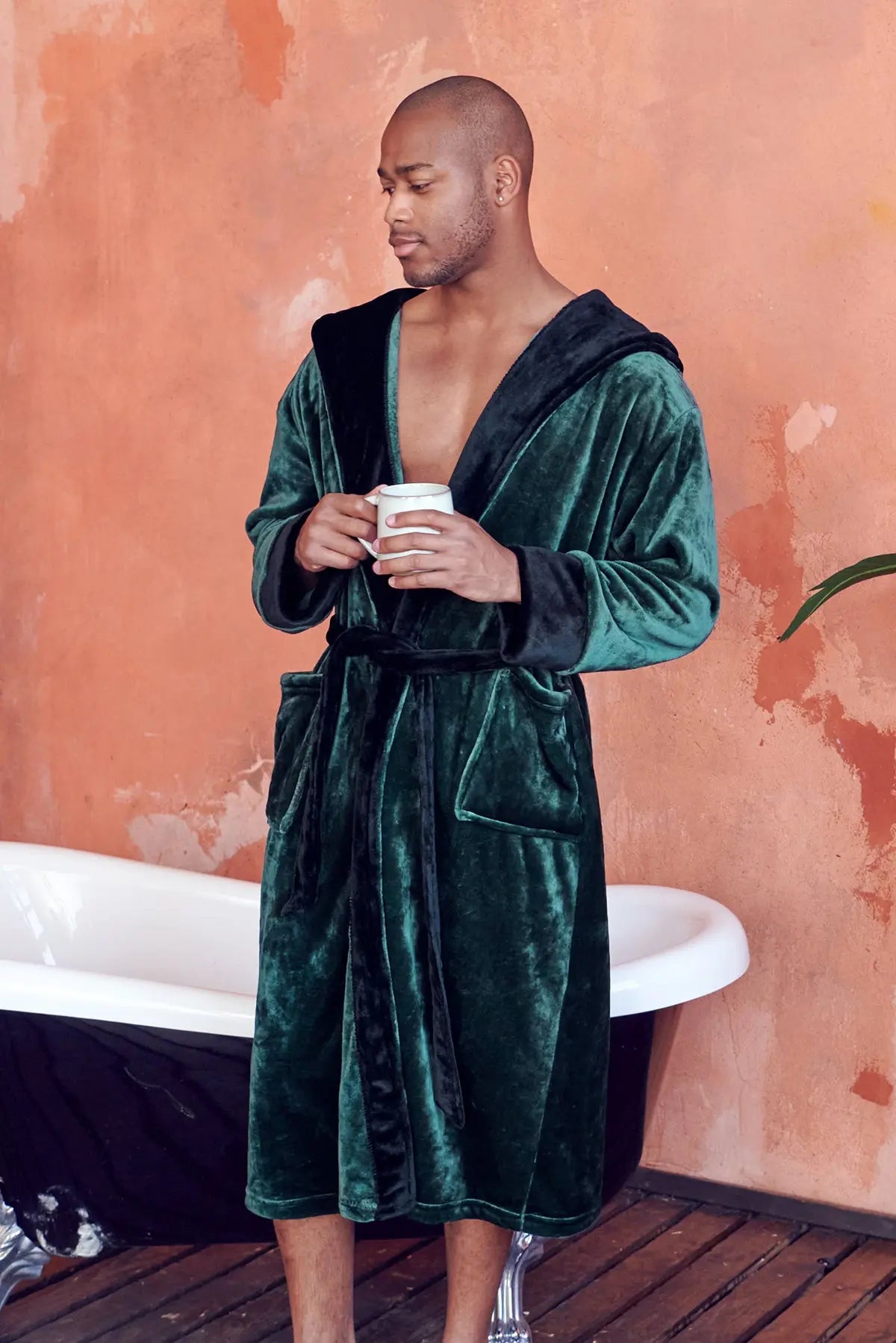 Men’s Robe with Hood
