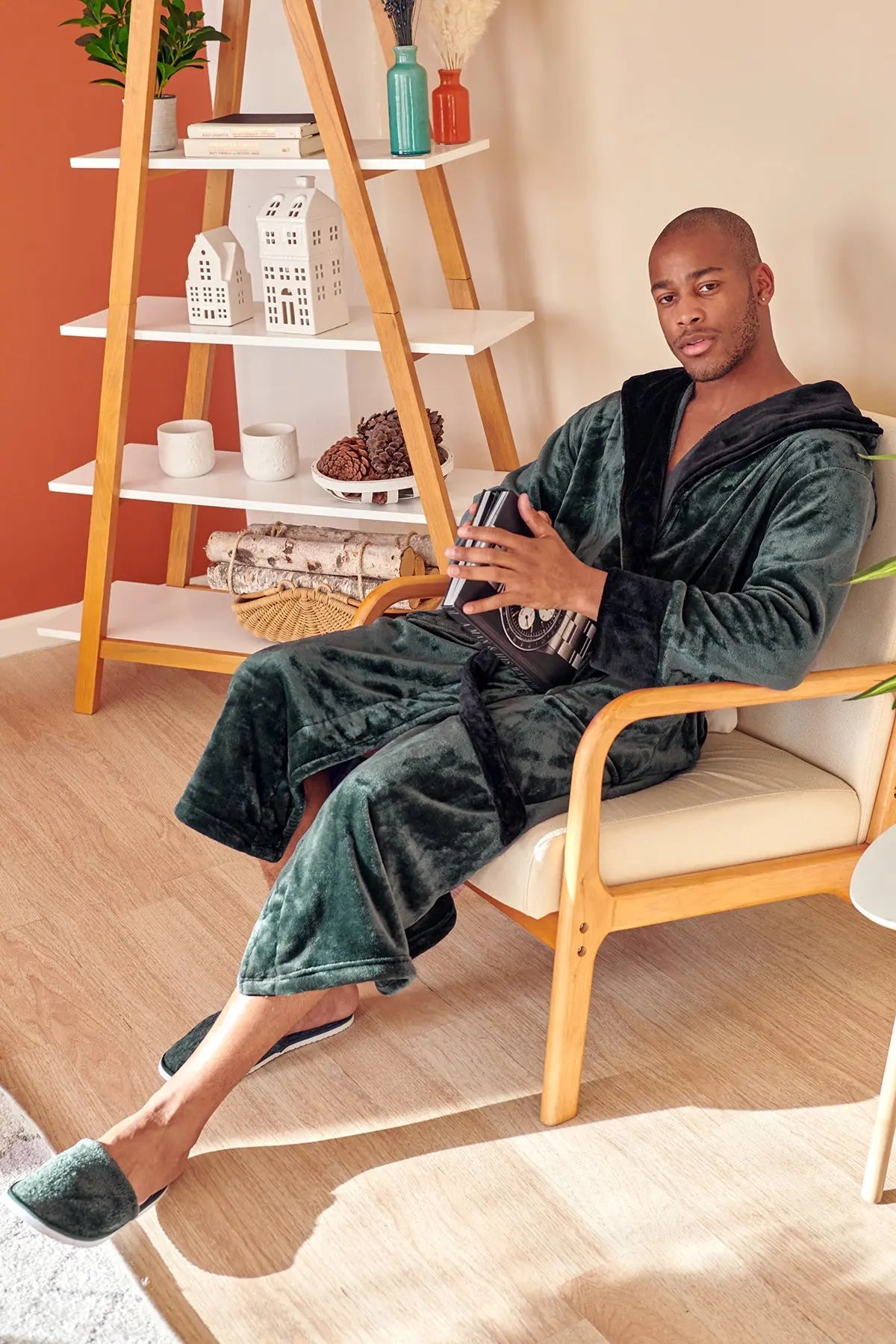 Men’s Robe with Hood