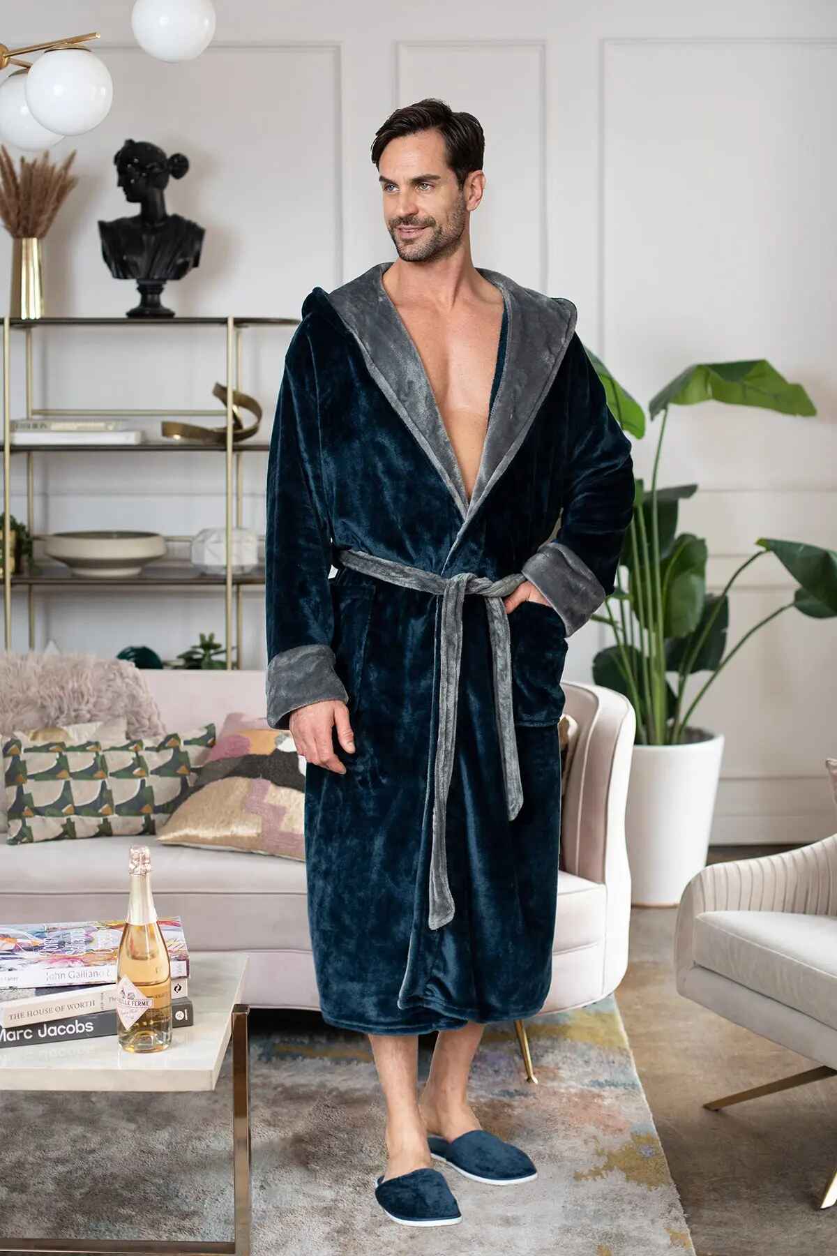 Men’s Robe with Hood